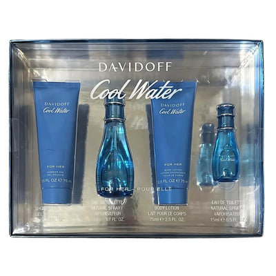 Cool Water Women 4 Pcs Gift Set