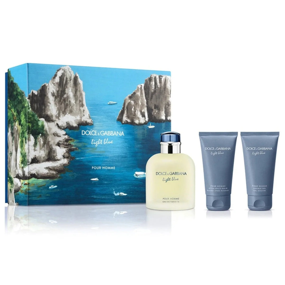 Light Blue Pour Homme 3 Pcs Gift Set